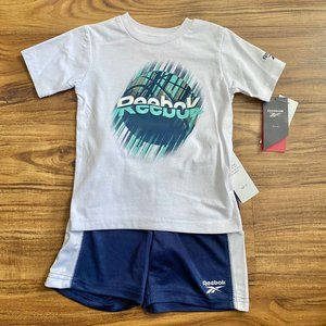 NWT Boys Reebok 2 Piece Activewear Set